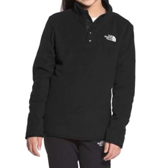 The North Face Girls Glacier 1/4 Snap Pullover - Picture 5 of 5